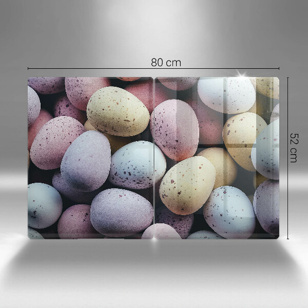 Skleněná deska za sporák Velikonoční vajíčka