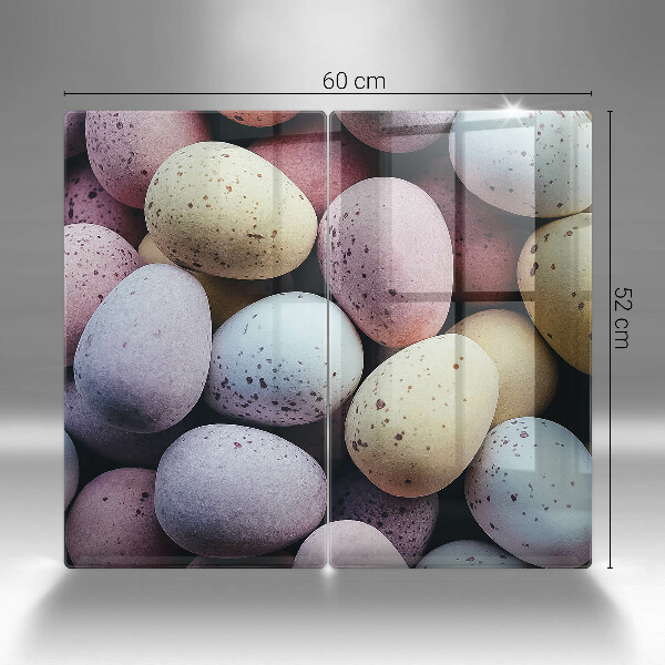 Skleněná deska za sporák Velikonoční vajíčka