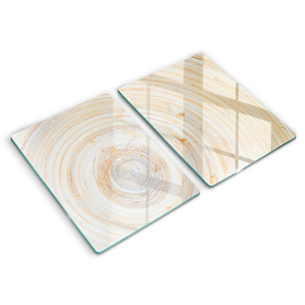 Skleněná deska za sporák Textura dřeva