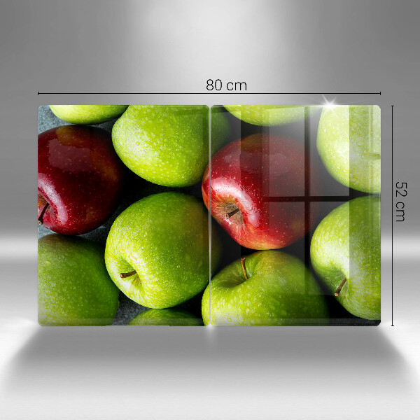 Skleněná deska za sporák Šťavnatá jablka