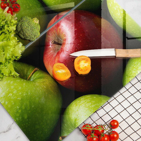 Skleněná deska za sporák Šťavnatá jablka