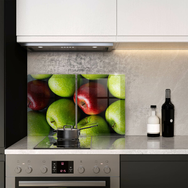 Skleněná deska za sporák Šťavnatá jablka