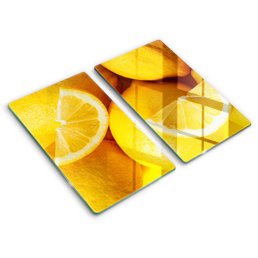 Skleněná deska za sporák Šťavnaté citrony