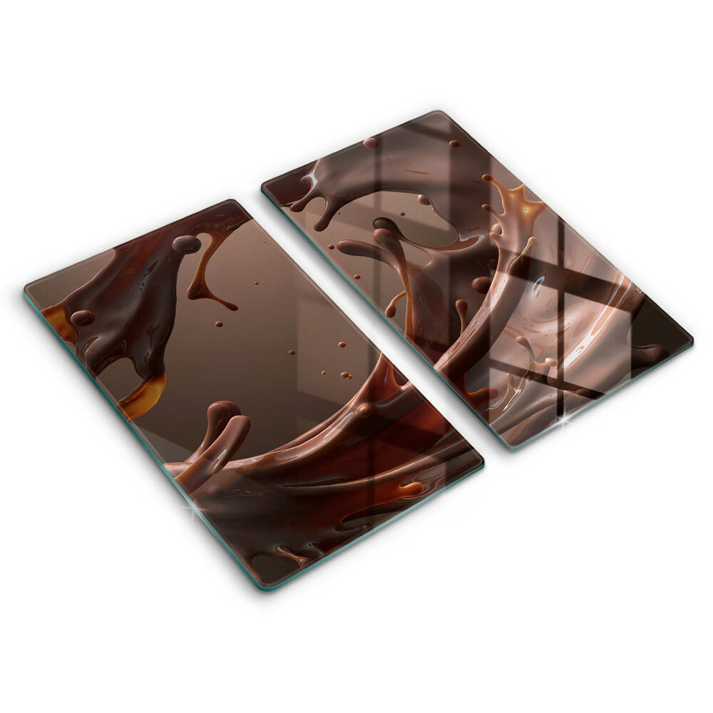 Sklo za varnou desku Tekutá čokoláda