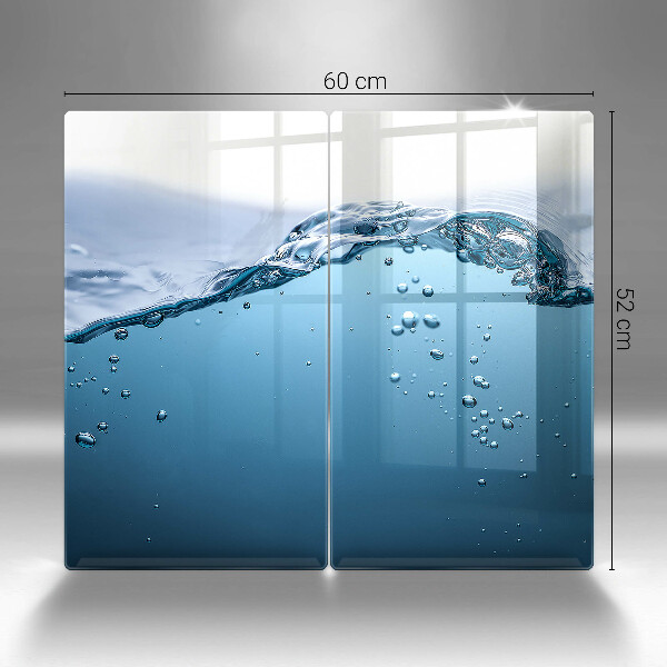 Sklo za varnou desku Modrá voda