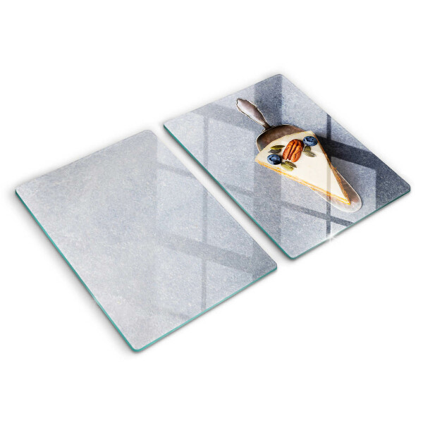 Skleněná deska za sporák Kus dortu