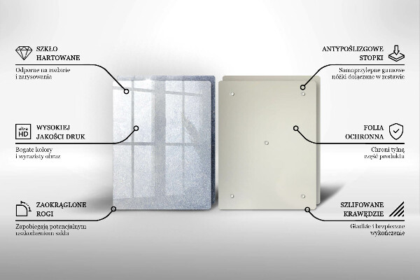 Skleněná deska za sporák Kus dortu