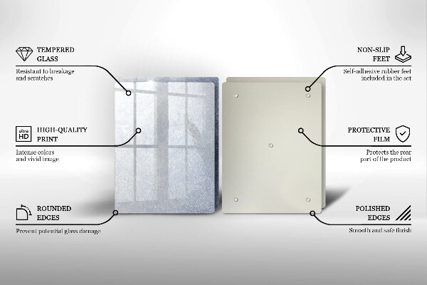 Skleněná deska za sporák Kus dortu