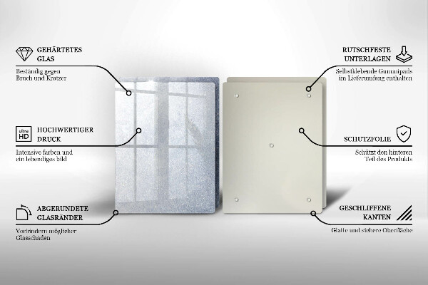 Skleněná deska za sporák Kus dortu