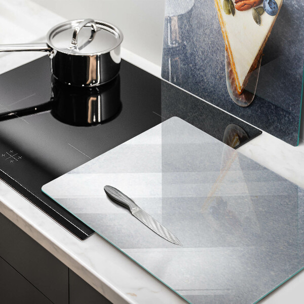 Skleněná deska za sporák Kus dortu