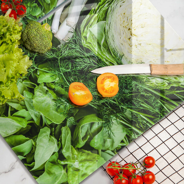 Deska za sporák Zelená zelenina