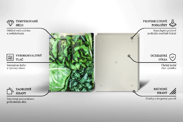 Deska za sporák Zelená zelenina