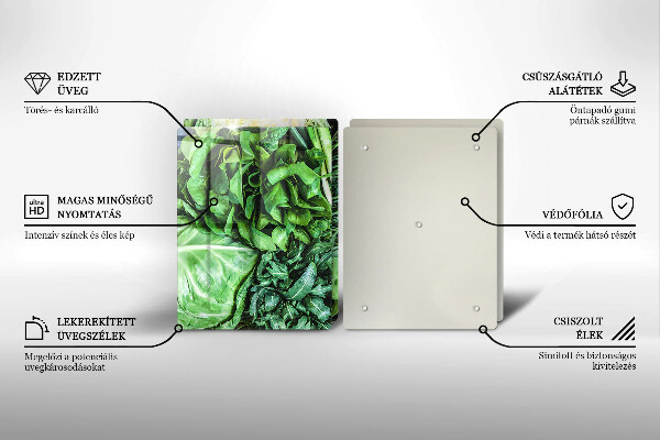 Deska za sporák Zelená zelenina