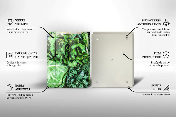 Deska za sporák Zelená zelenina