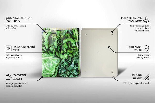 Deska za sporák Zelená zelenina