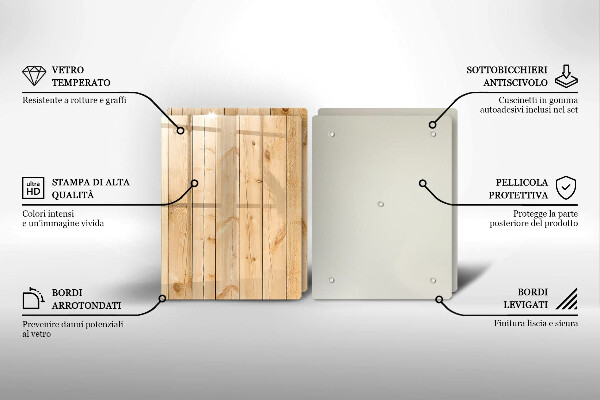 Deska za sporák Jemné dřevěné desky