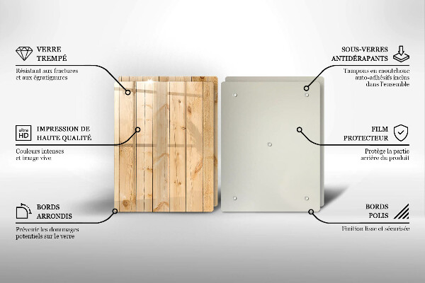 Deska za sporák Jemné dřevěné desky