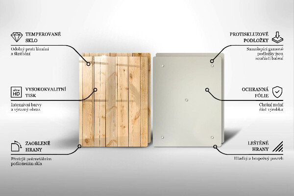Deska za sporák Jemné dřevěné desky