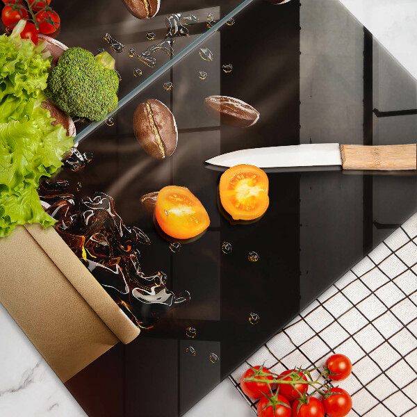 Deska za sporák Horká kávová zrna