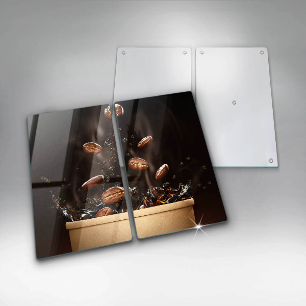 Deska za sporák Horká kávová zrna