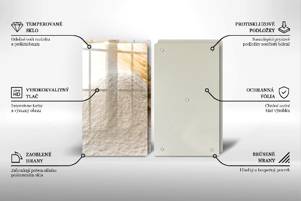 Deska za sporák Mouka a obilné klasy