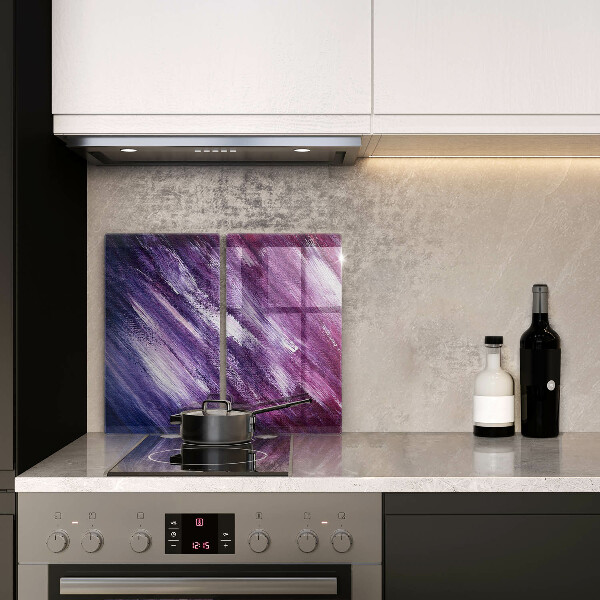 Sklo za varnou desku Malování abstrakce