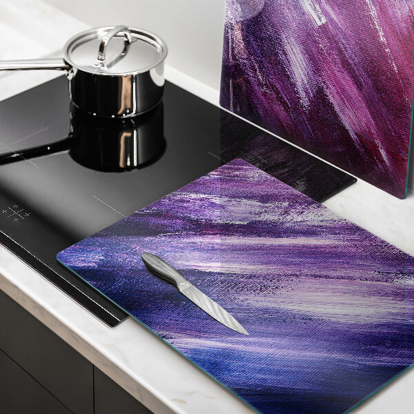 Sklo za varnou desku Malování abstrakce