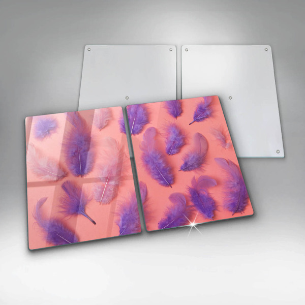 Sklo za varnou desku Nadýchané peří