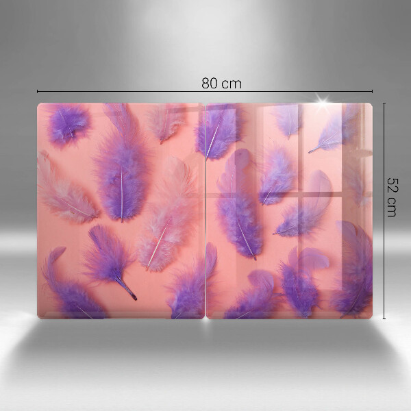 Sklo za varnou desku Nadýchané peří