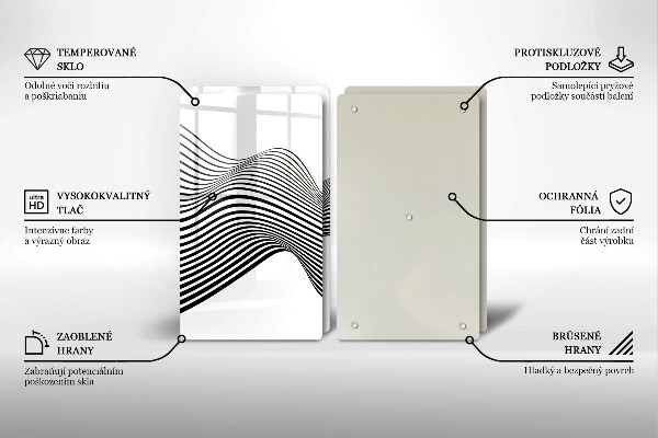 Deska za sporák Lineární abstrakce