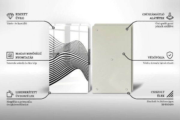 Deska za sporák Lineární abstrakce