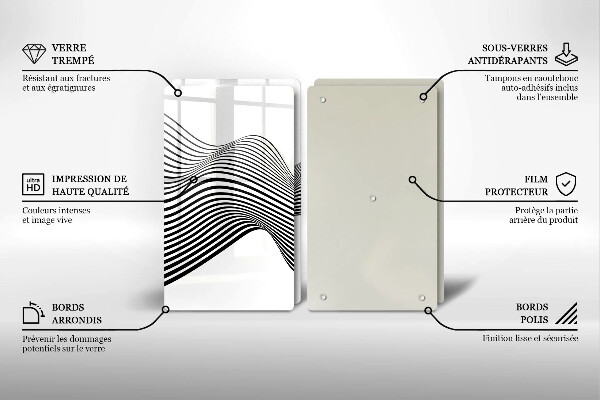 Deska za sporák Lineární abstrakce