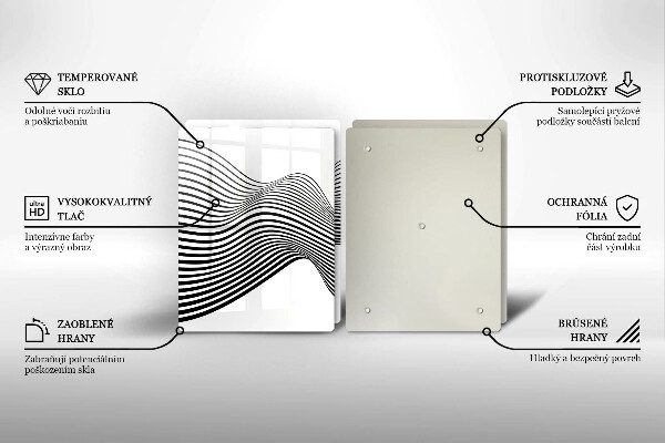 Deska za sporák Lineární abstrakce