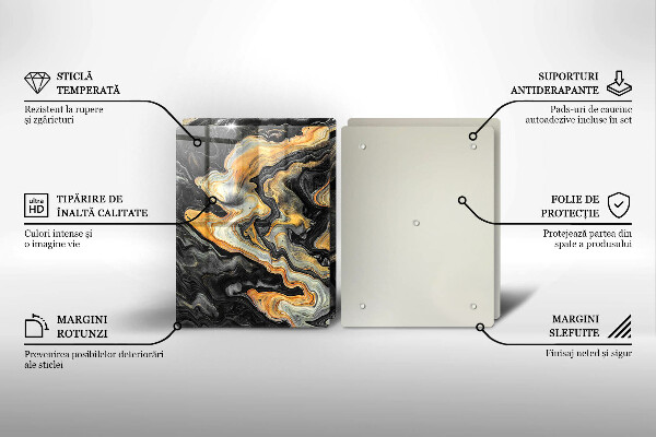 Sklo za varnou desku Abstraktní struktura