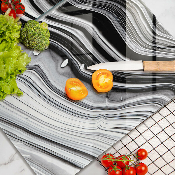 Sklo za varnou desku Inkoustová abstrakce