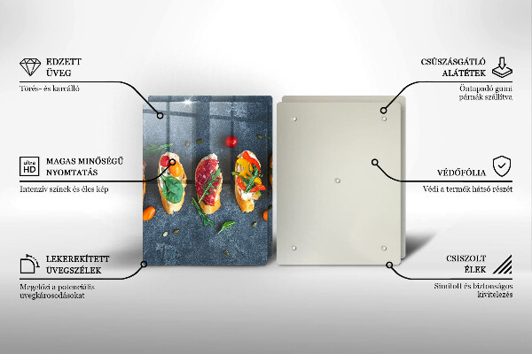 Deska za sporák Barevné sendviče