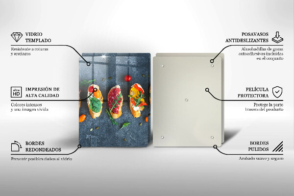 Deska za sporák Barevné sendviče
