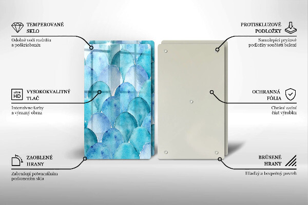 Deska za sporák Akvarelové váhy