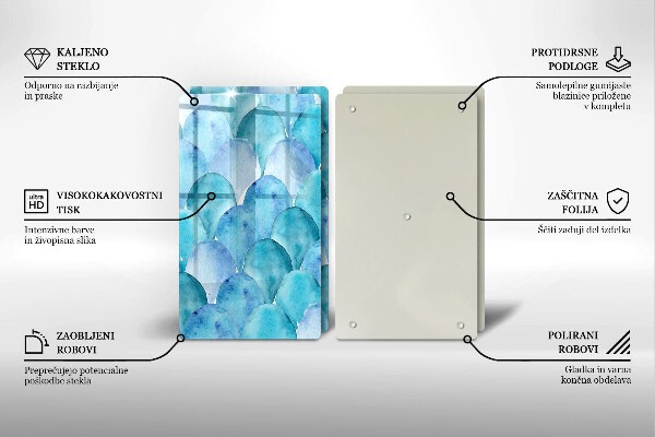 Deska za sporák Akvarelové váhy