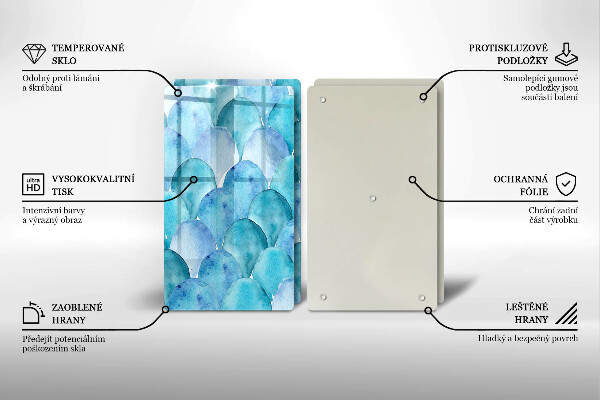 Deska za sporák Akvarelové váhy