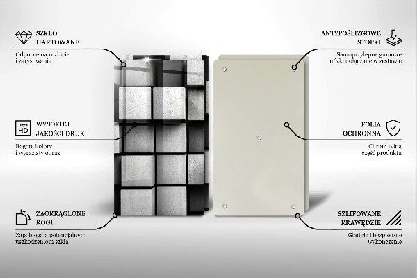 Deska za sporák 3d geometrie pozadí