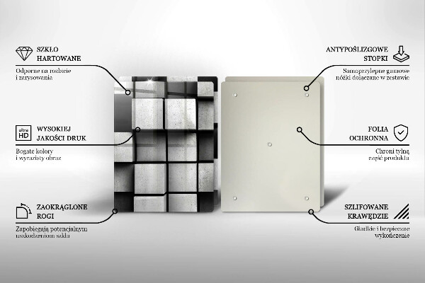 Deska za sporák 3d geometrie pozadí