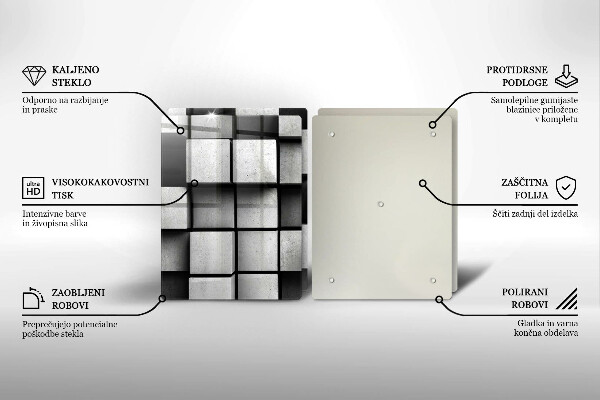 Deska za sporák 3d geometrie pozadí