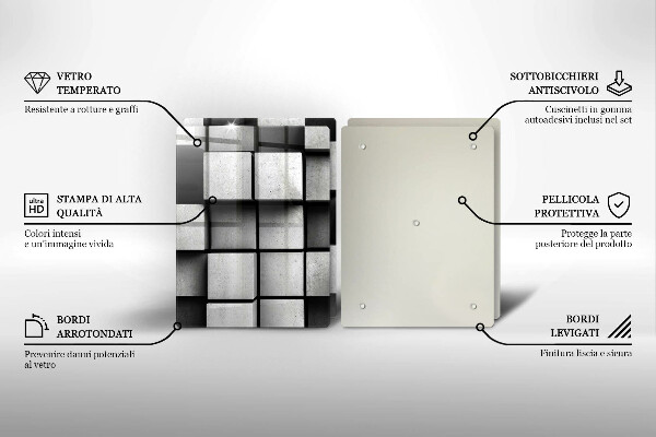 Deska za sporák 3d geometrie pozadí