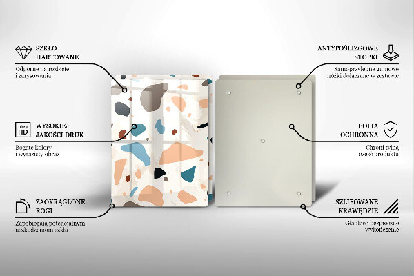 Deska za sporák Dekorativní kamenina