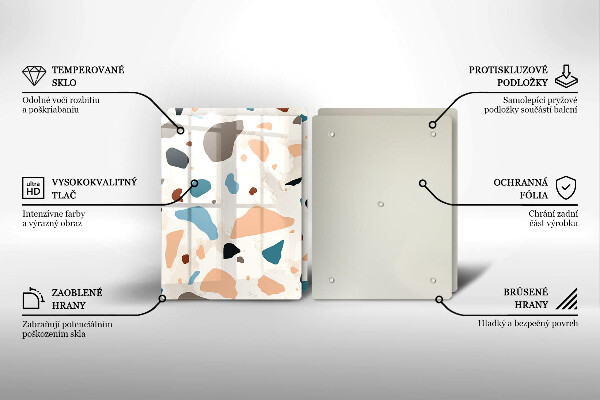 Deska za sporák Dekorativní kamenina