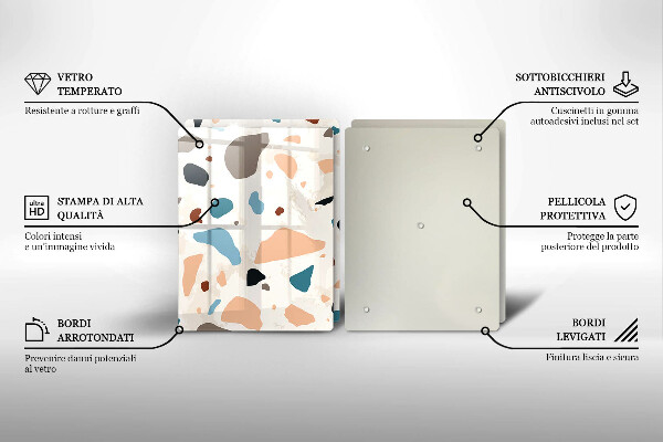 Deska za sporák Dekorativní kamenina