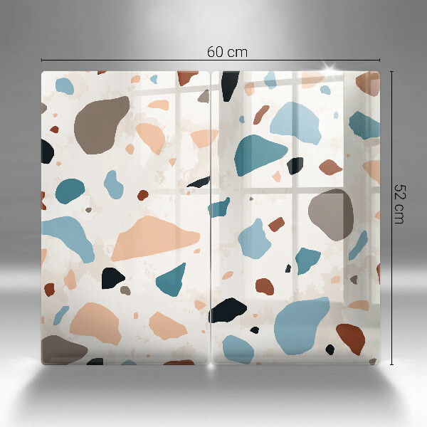 Deska za sporák Dekorativní kamenina