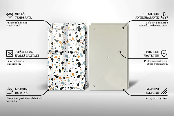 Deska za sporák Dekorativní kamenina