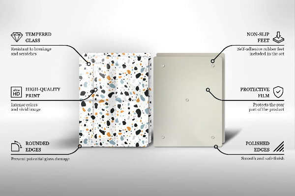 Deska za sporák Dekorativní kamenina